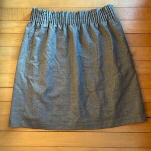 J. Crew Gray A-Line Skirt